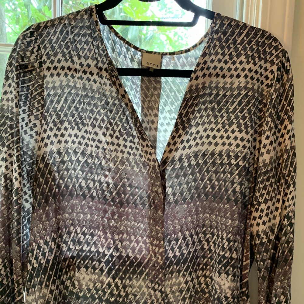 Silk blouse-washable!